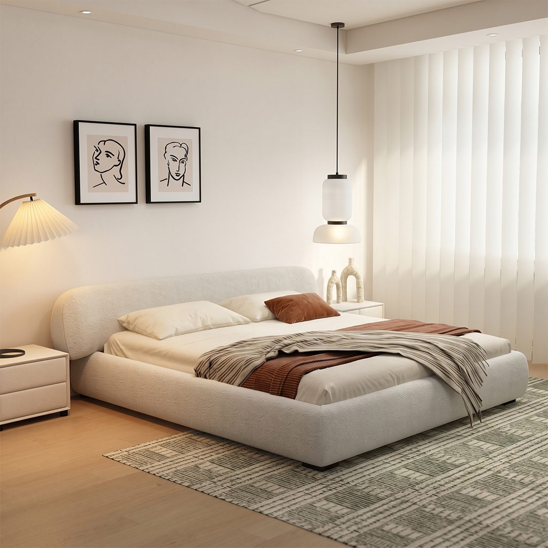Luna Upholstered Bed Frame