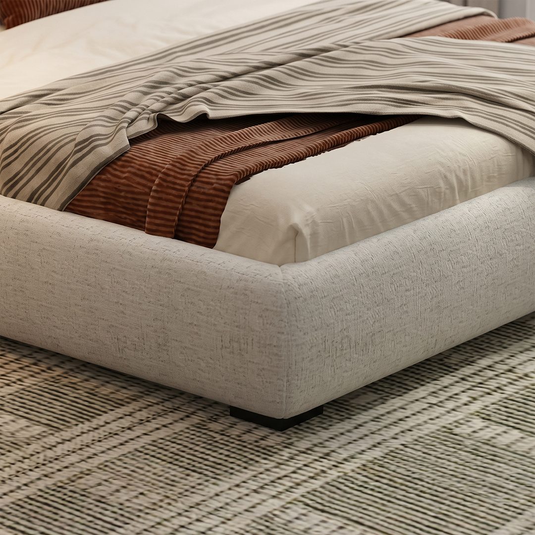 Luna Upholstered Bed Frame detail image
