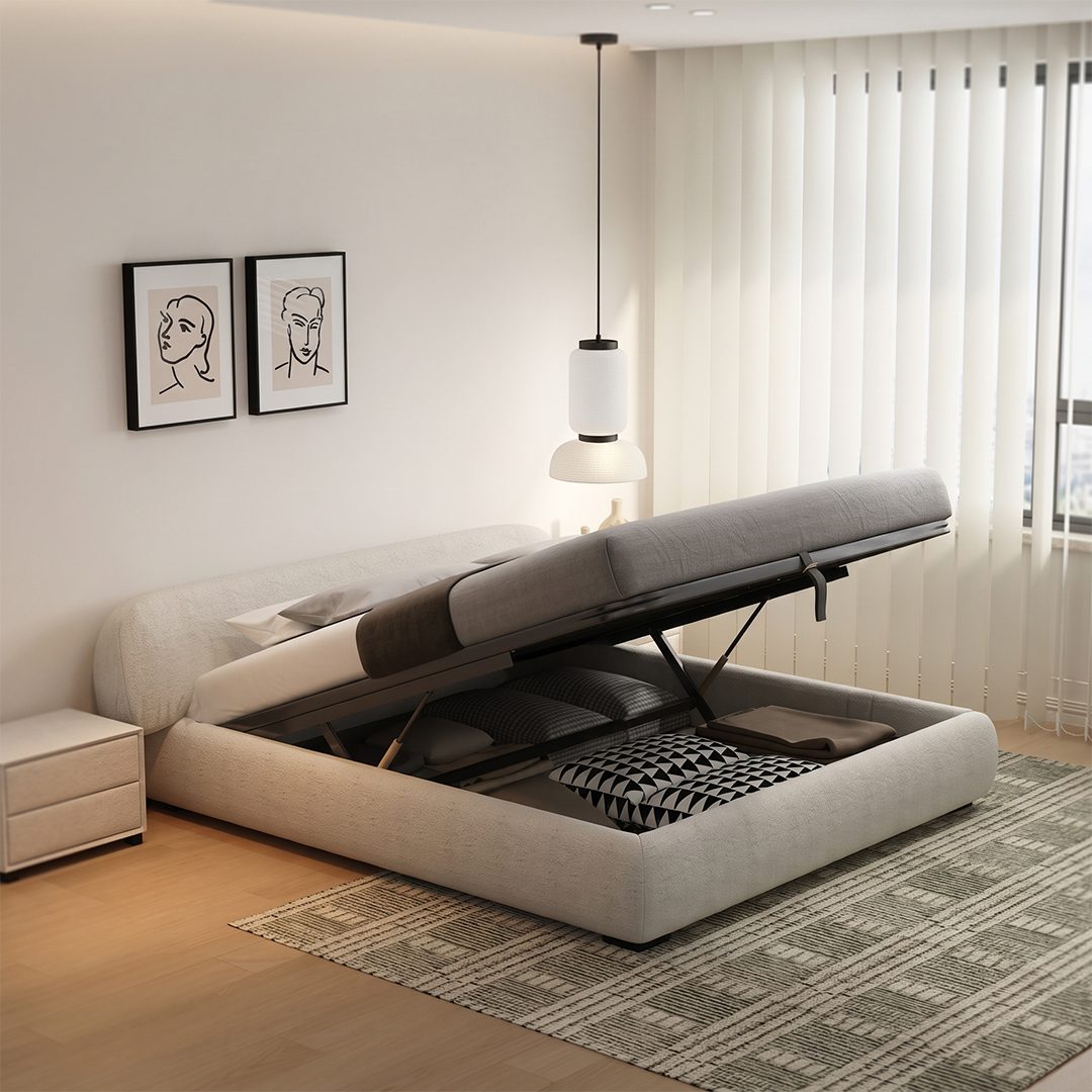 Luna Upholstered Bed Frame detail image