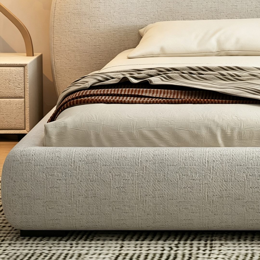 Luna Upholstered Bed Frame detail image