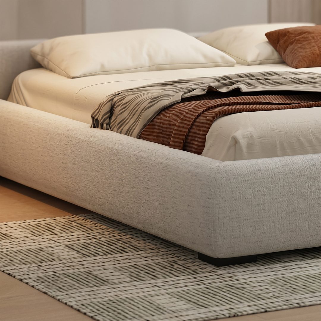 Luna Upholstered Bed Frame detail image