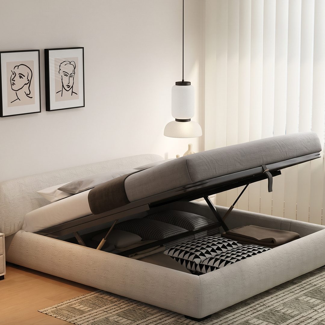 Luna Upholstered Bed Frame detail image