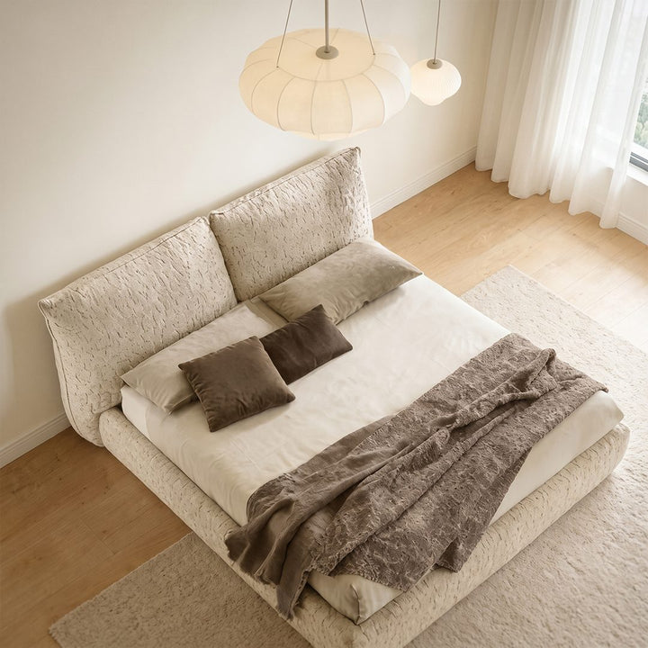Luna Upholstered Bed Frame detail image