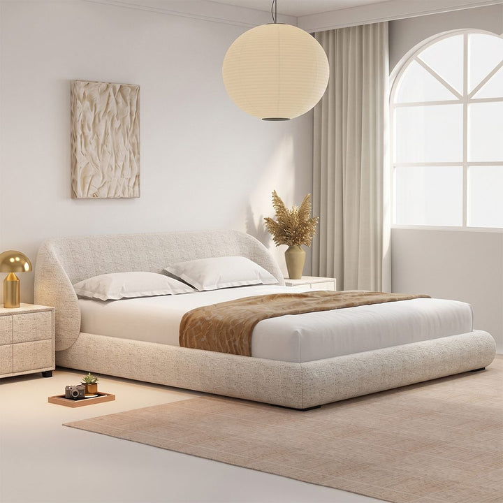 Luna Upholstered Bed detail image