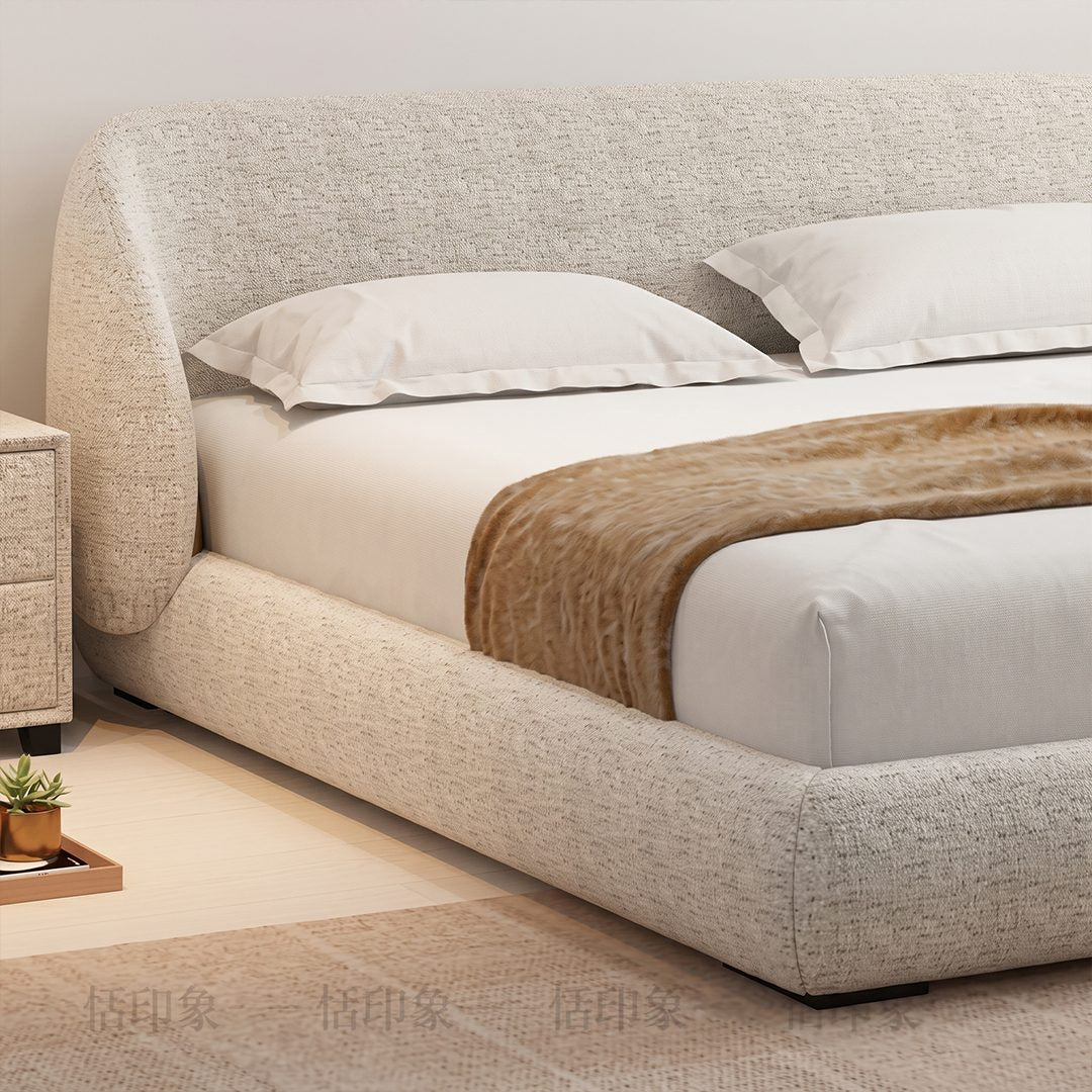 Luna Upholstered Bed detail image