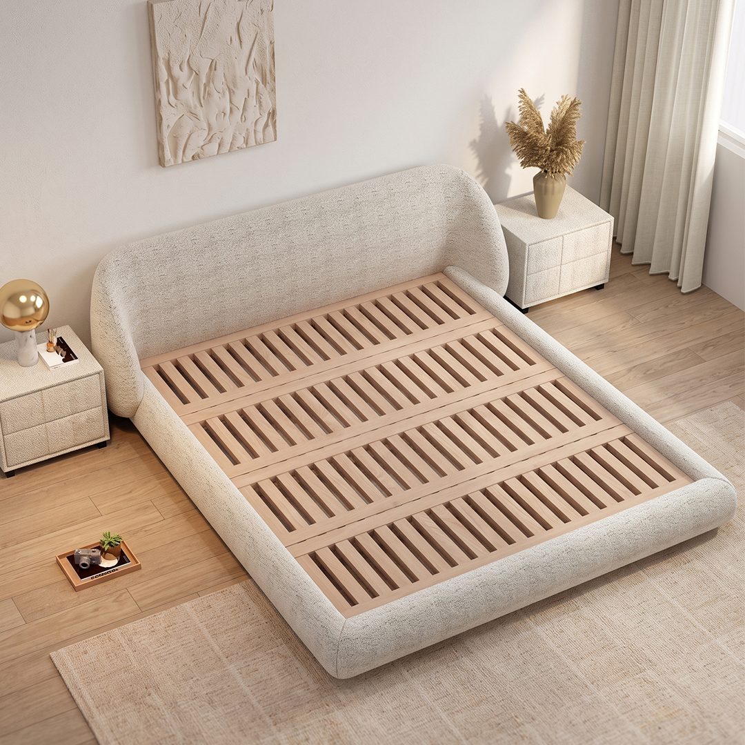 Luna Upholstered Bed detail image