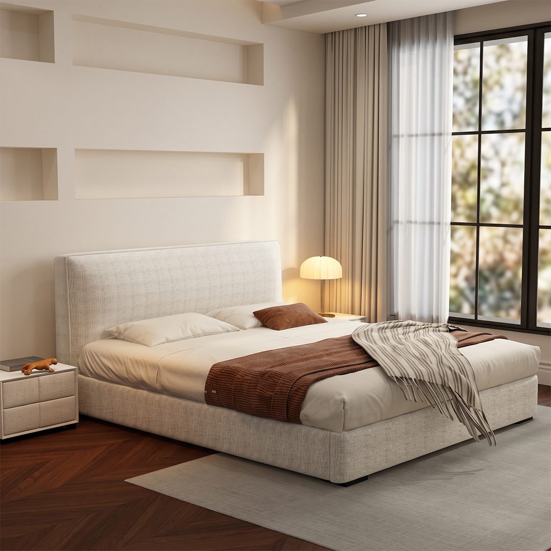 Luna Upholstered Bed Frame