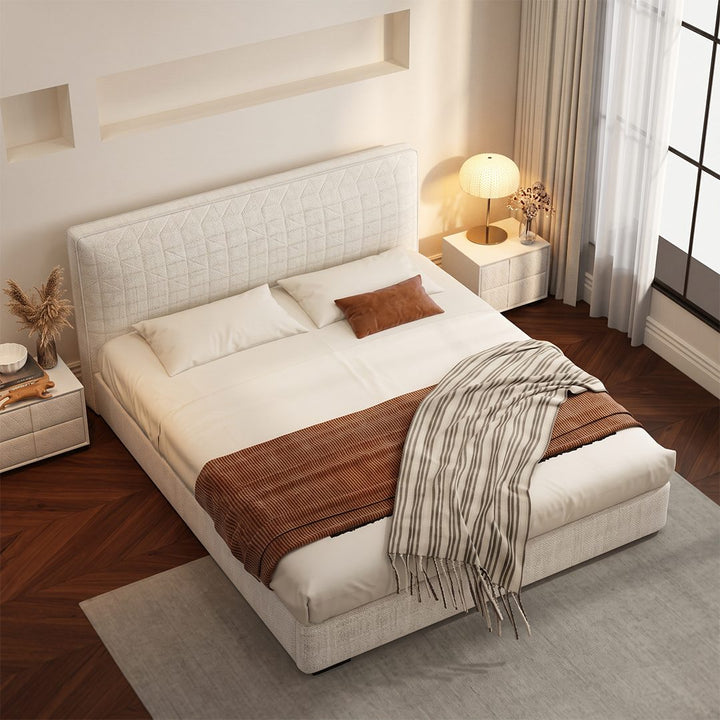 Luna Upholstered Bed Frame detail image
