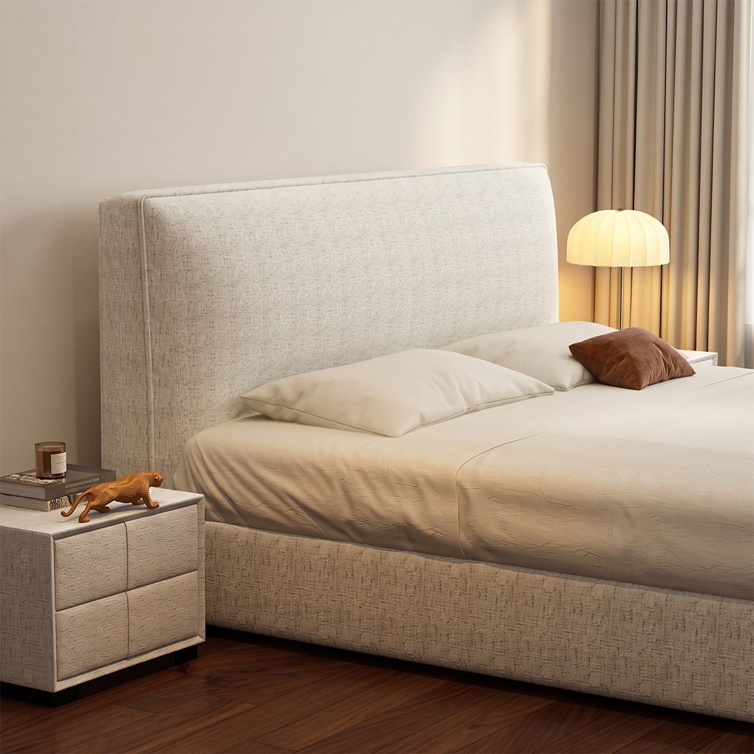 Luna Upholstered Bed Frame detail image