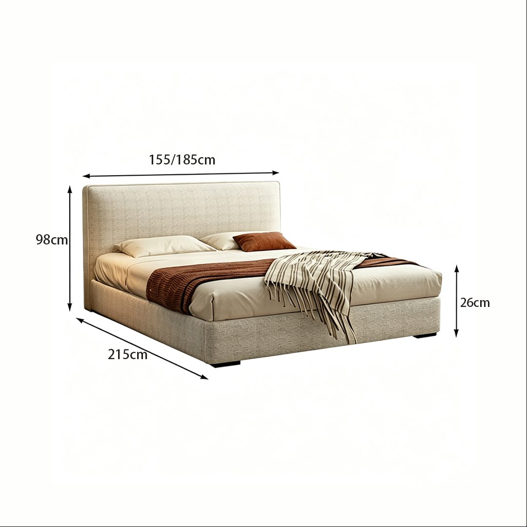 Luna Upholstered Bed Frame detail image