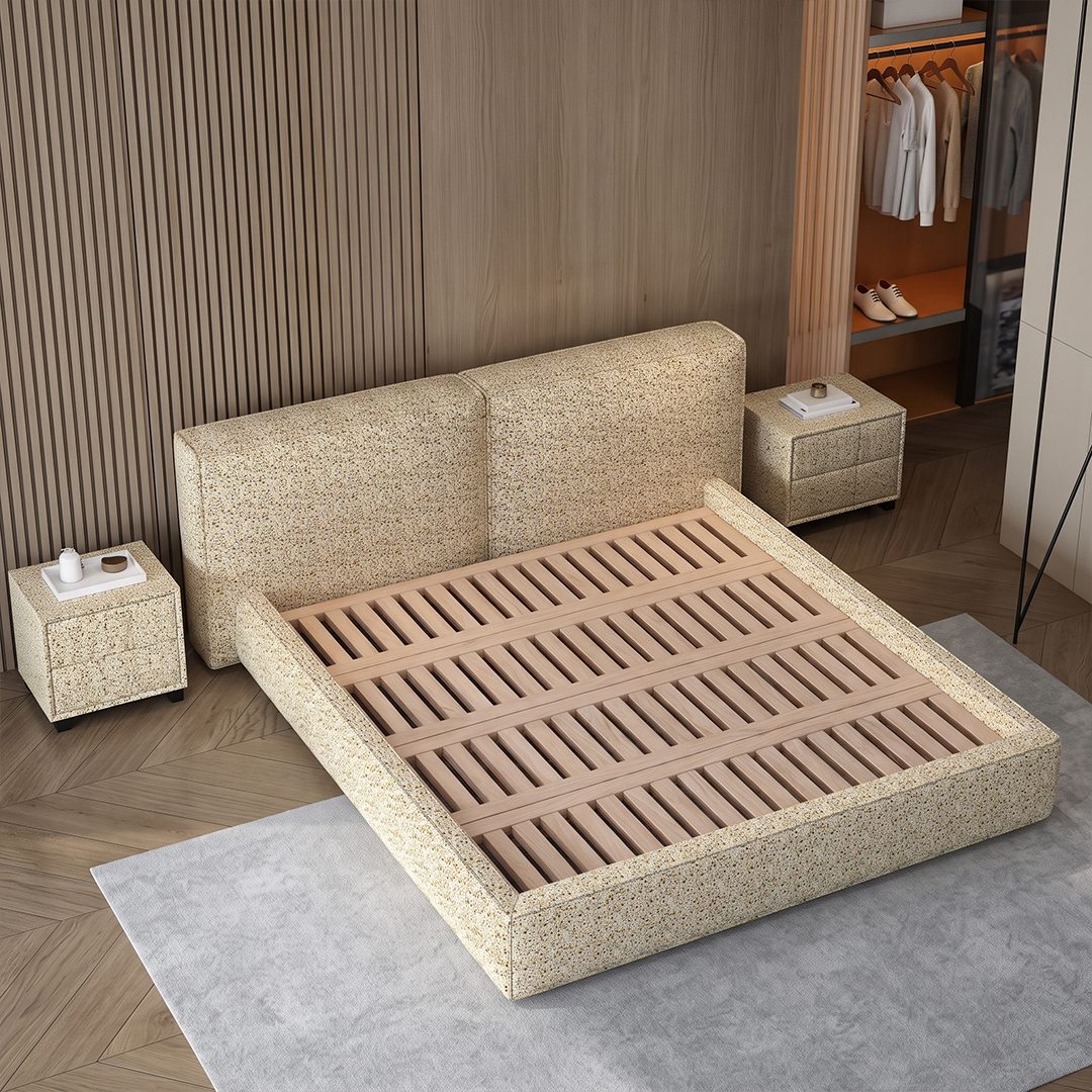 Siena Upholstered Bed detail image