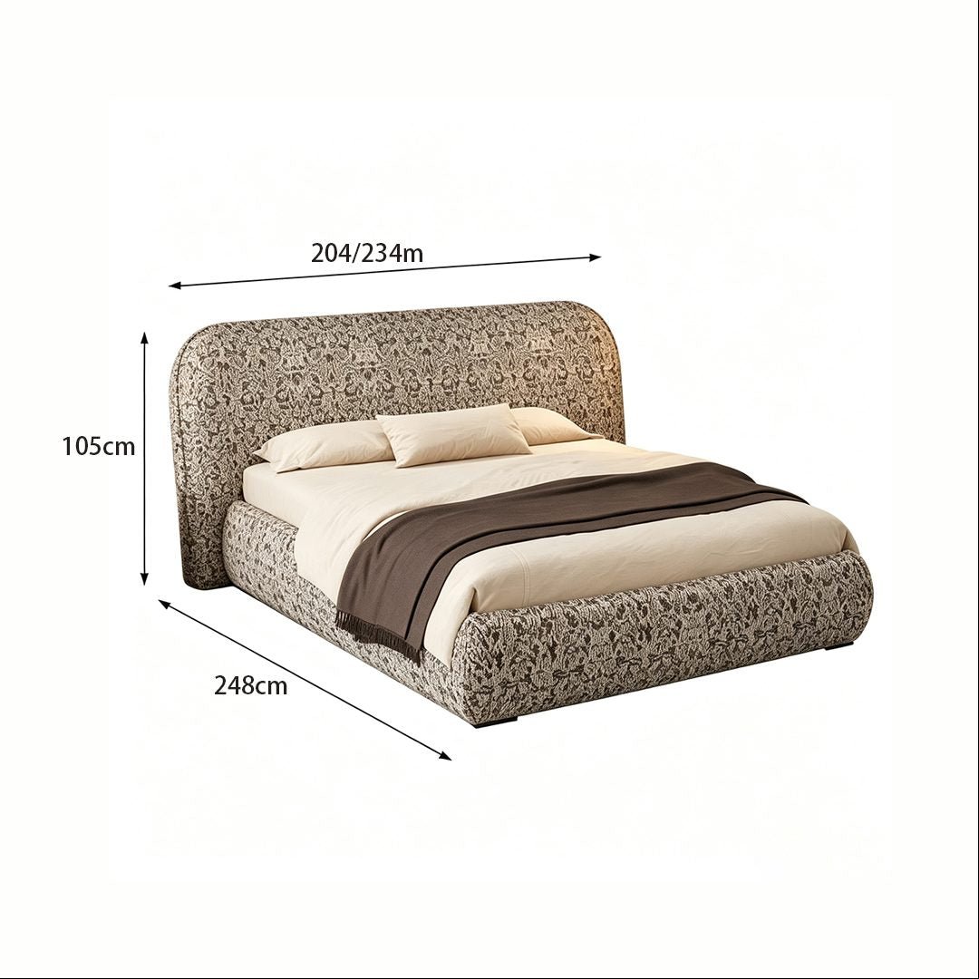 Livia Upholstered Bed detail image