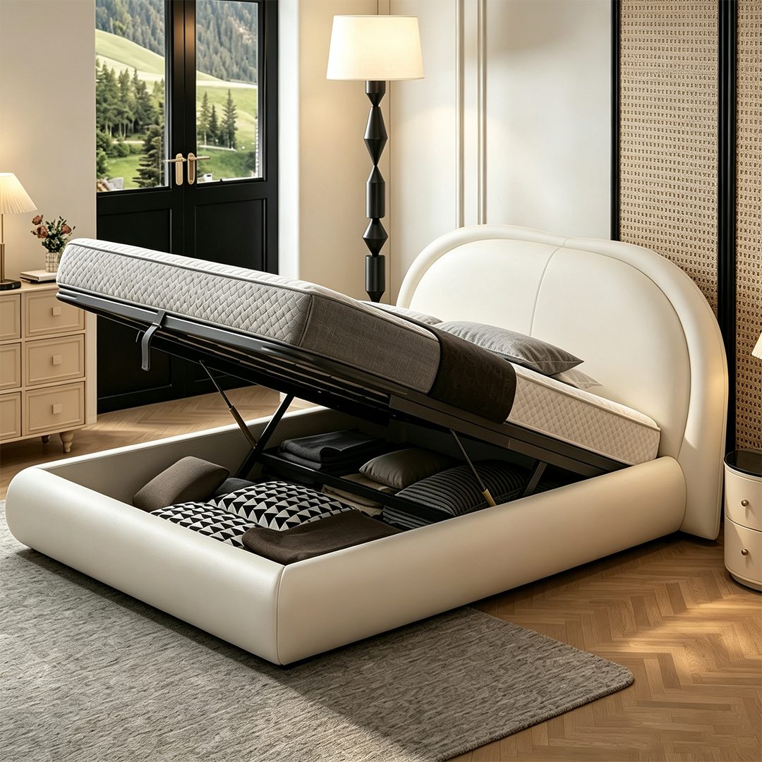 Luna Upholstered Bed detail image