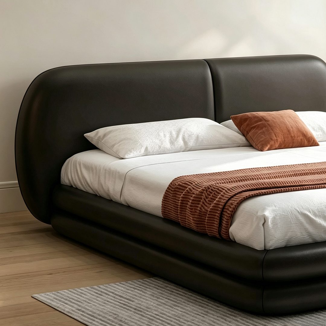 Luna Upholstered Bed Frame detail image