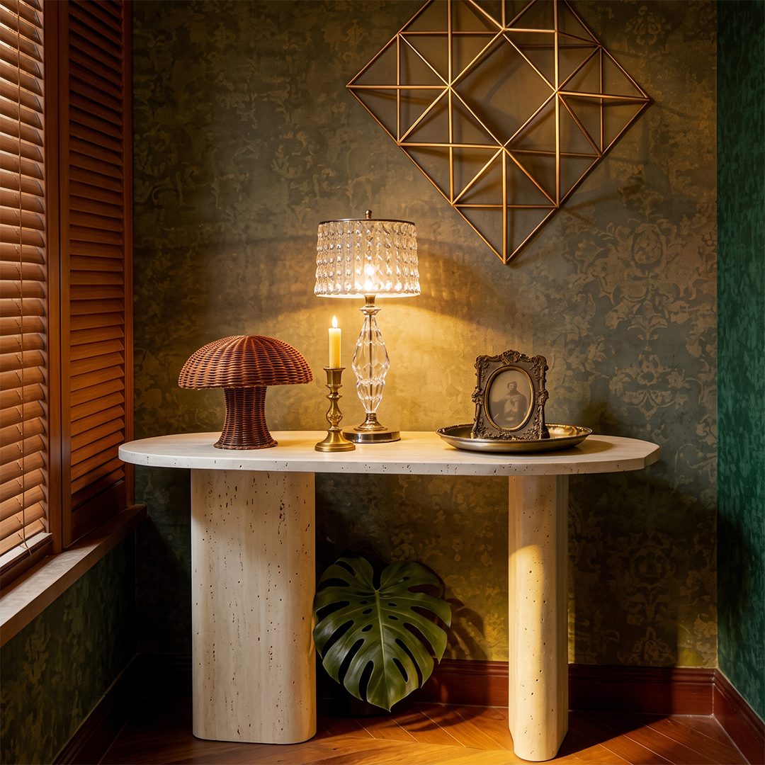 Luna Console Table detail image