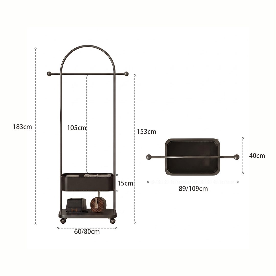Marlow Garment Rack detail image