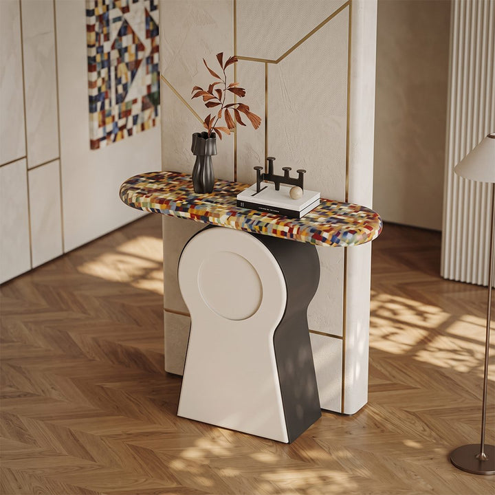 Kaleidoscope Console Table detail image