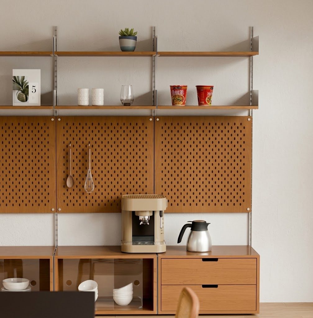 Caspian Wall Shelf Unit detail image